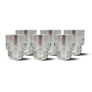 Crystal Clear Skull Shot Glass Set